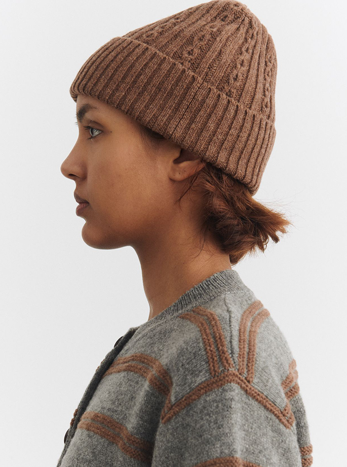Fub - Lambswool Hue hazel melange