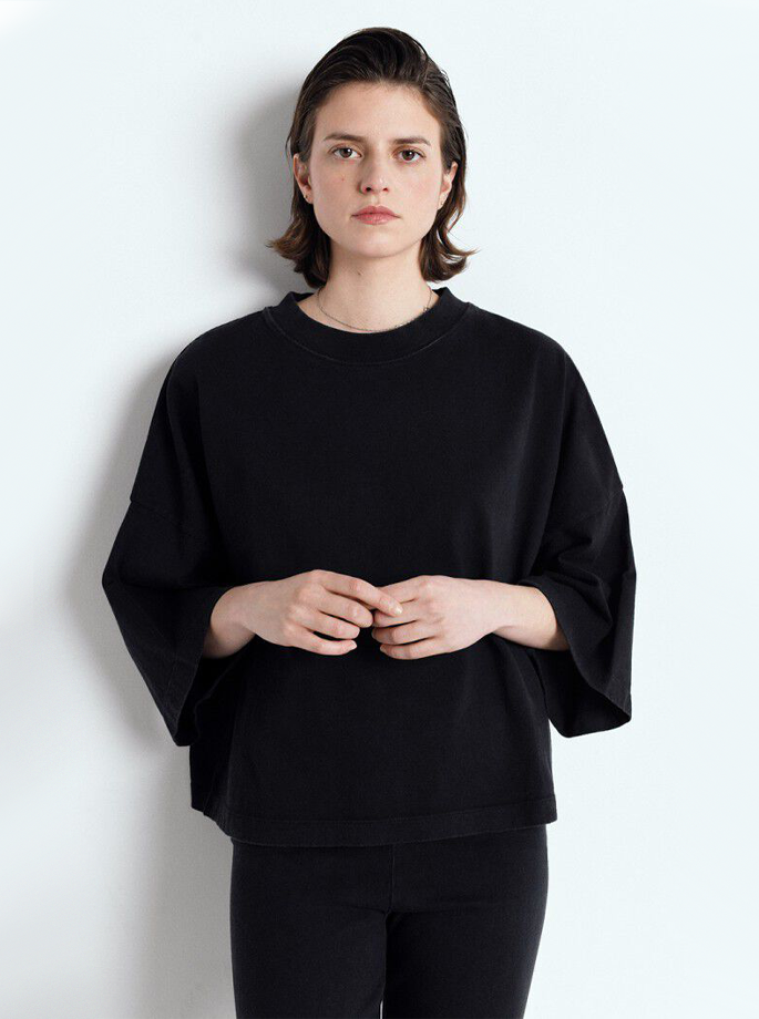 American Vintage - Afoma Bluse Vintage Darkness