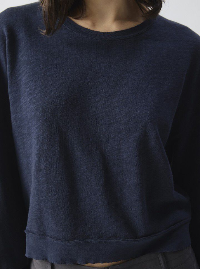 American Vintage - Sonoma Bluse Navy Blue Vintage