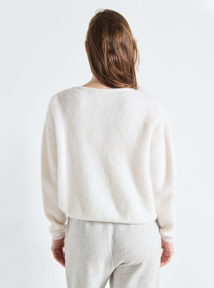 American Vintage - Vitow Cardigan Hvid