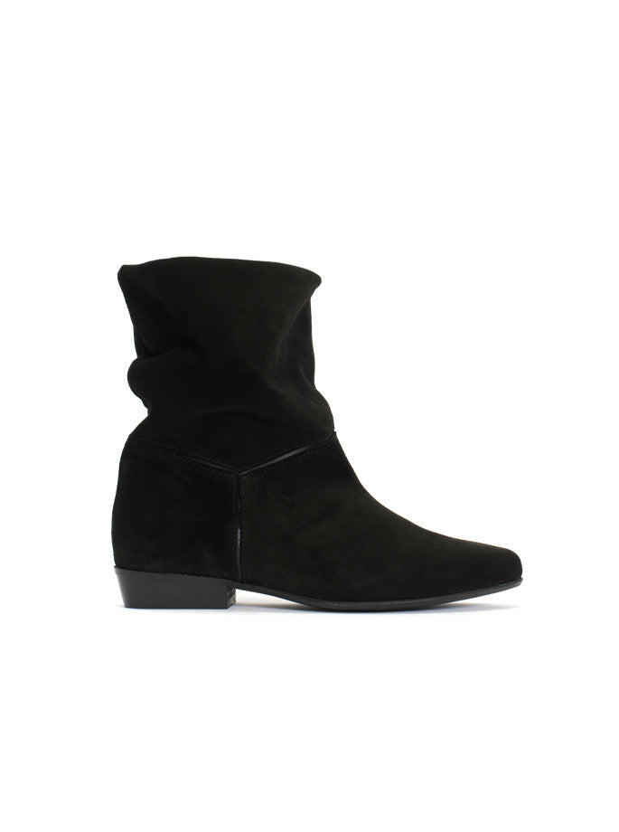 Anonymous - Jassi 20 Calf Suede & Sleek Leather Sort