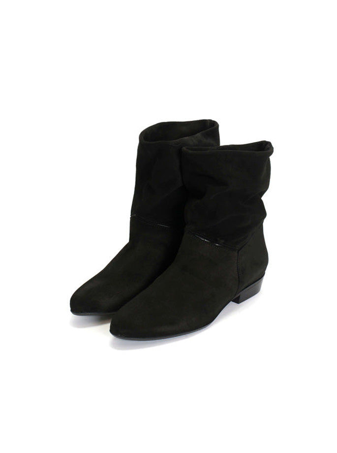 Anonymous - Jassi 20 Calf Suede & Sleek Leather Sort