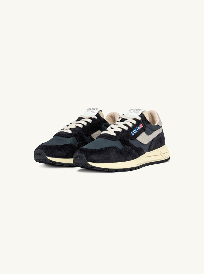 Autry - Reelwind Low Sneaker Sort Nylon og Suede