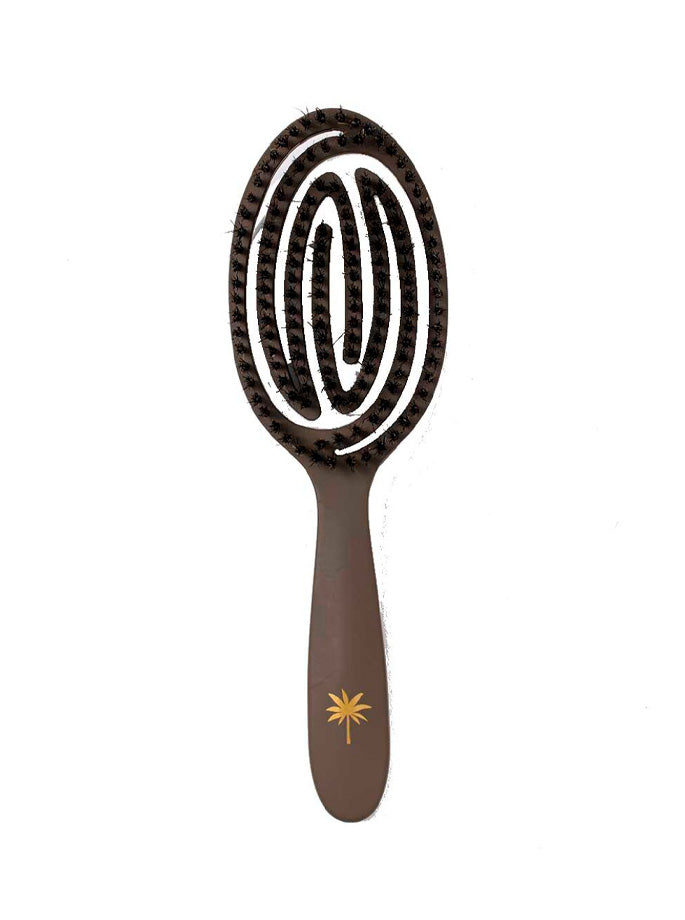 Fan Palm - Large Fine Hair Brush Coco