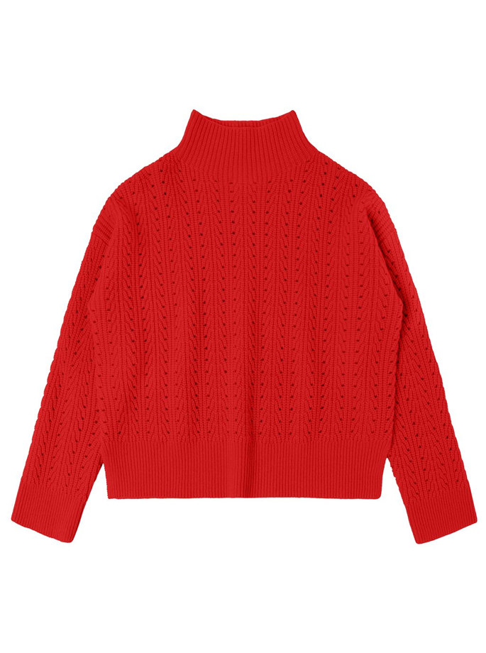 Fub - Lambswool Strik Signal Red