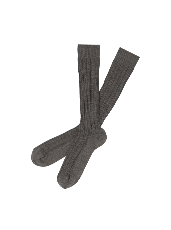 Fub -Strømper Dark Beige Melange