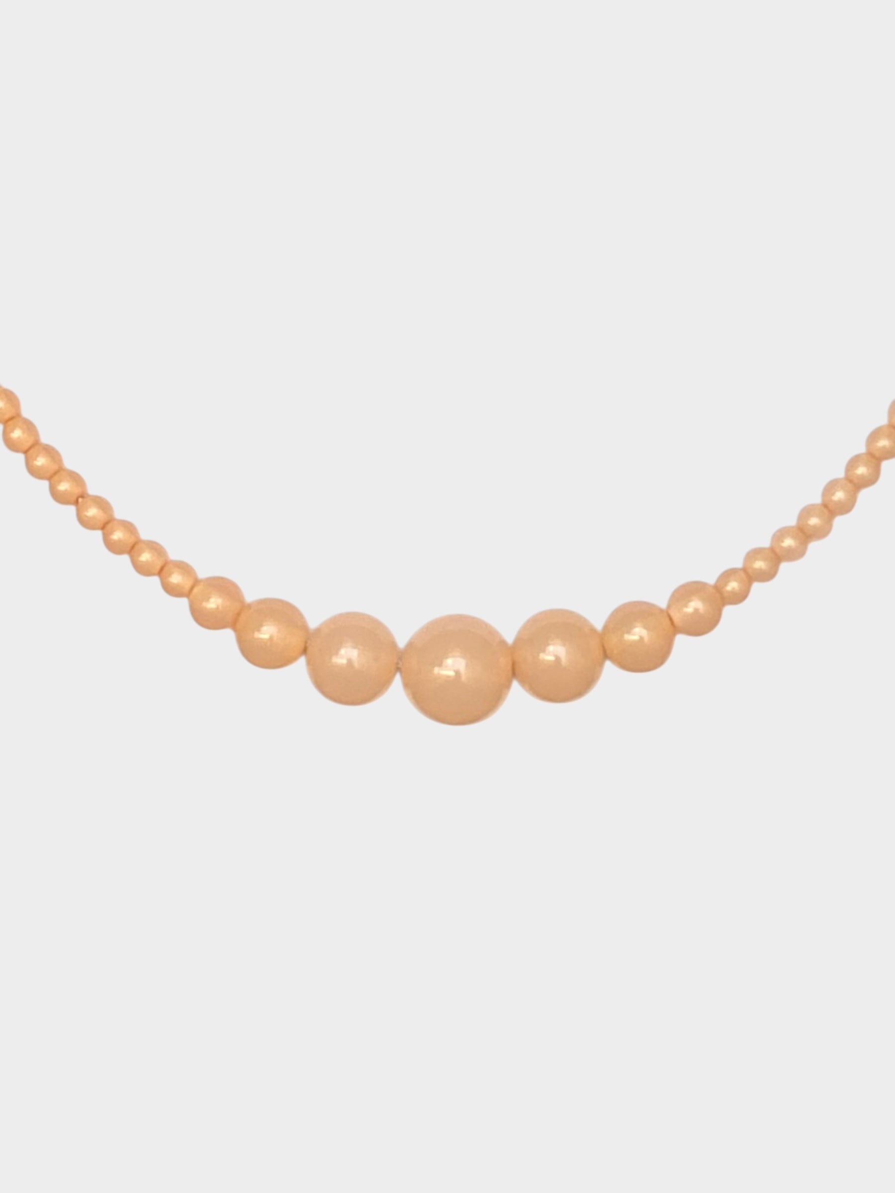 Lemonade Necklace No3 - Light coral