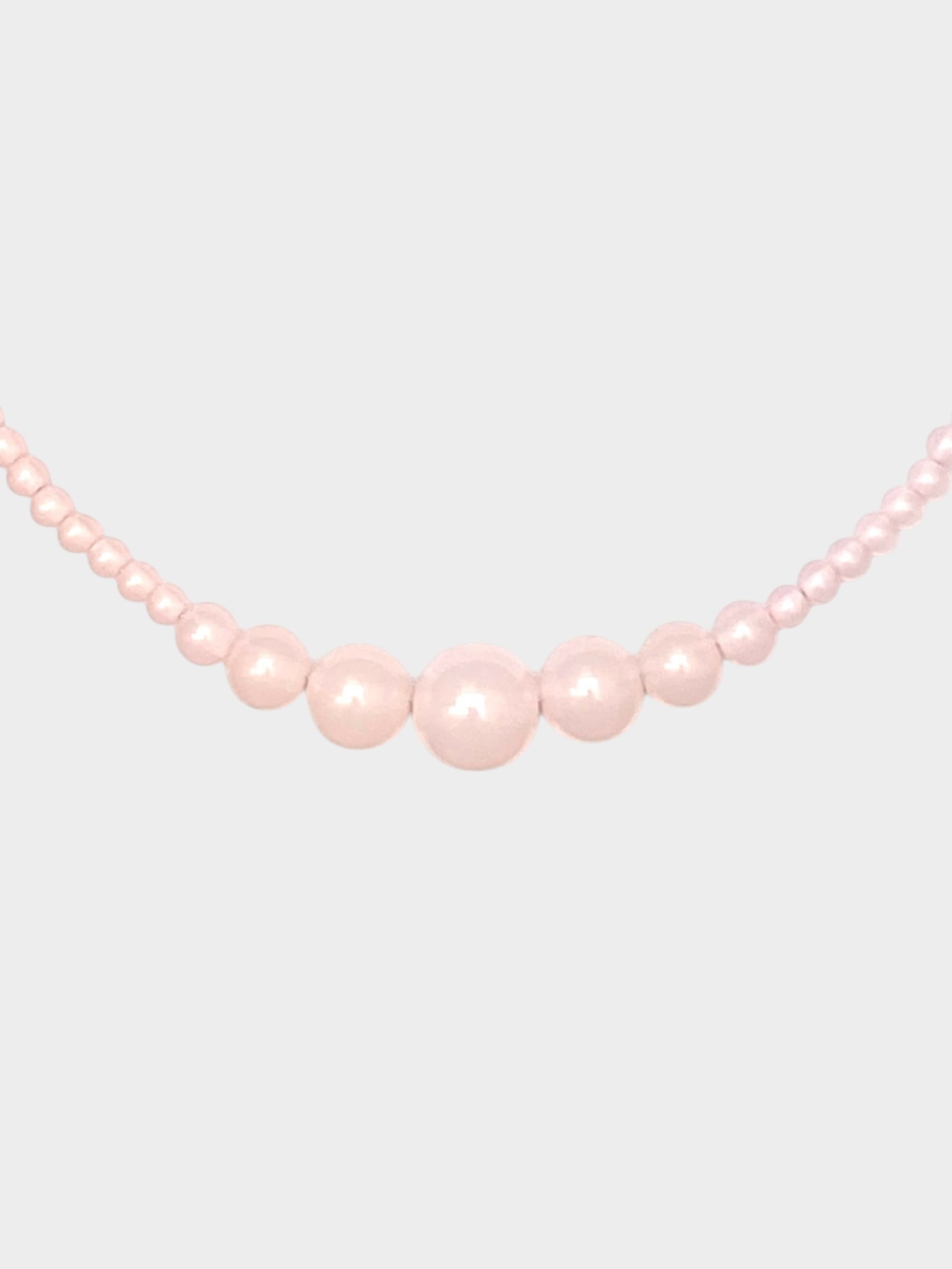 Lemonade Necklace No3 - Pink powder