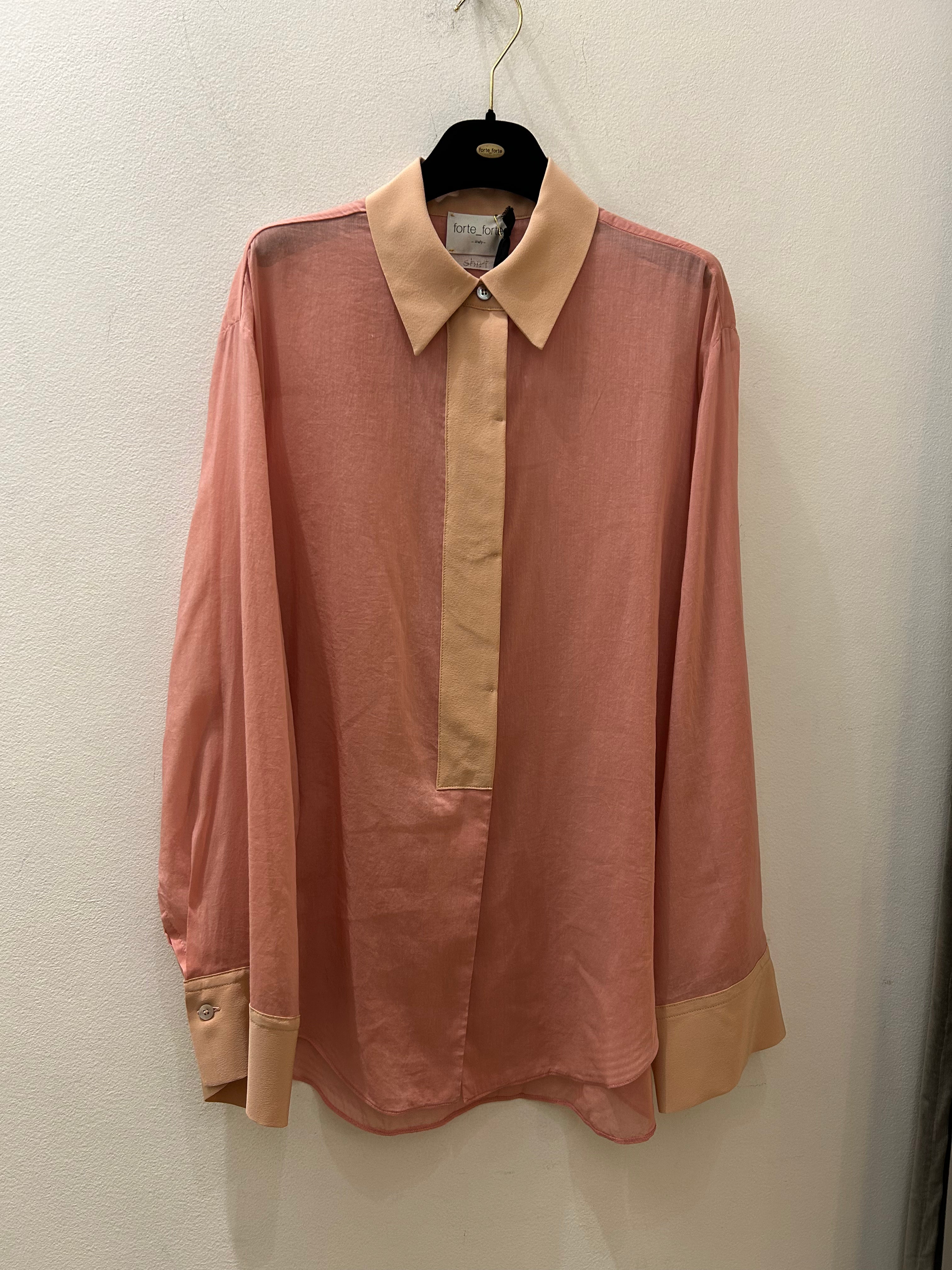 Forte Forte - My Shirt Crepe de Chine Peonia