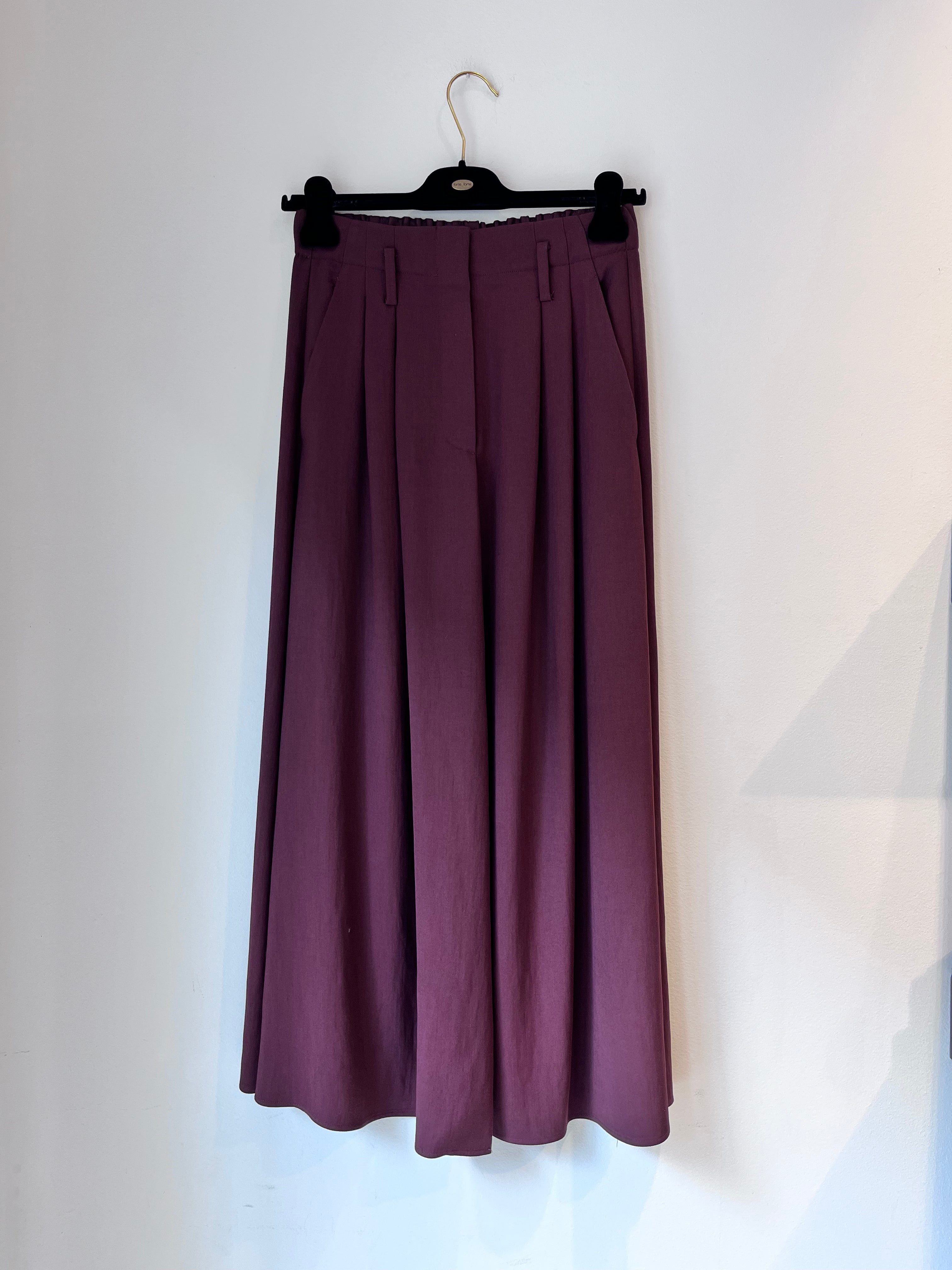 Forte Forte - My Skirt Midi Bordeaux