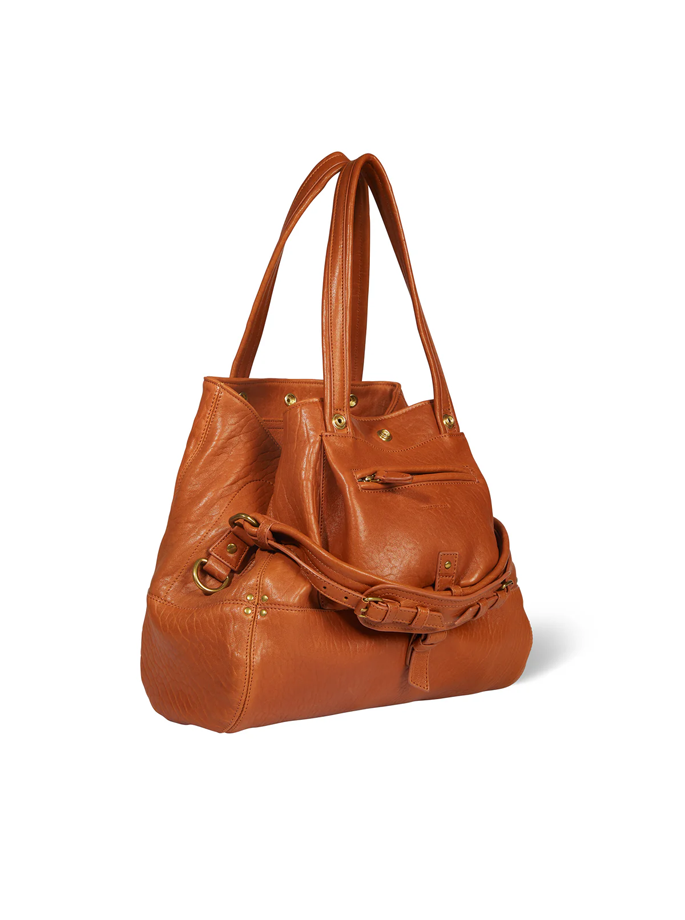 Jerome Dreyfuss - Billy Lammeskinds Taske Cognac
