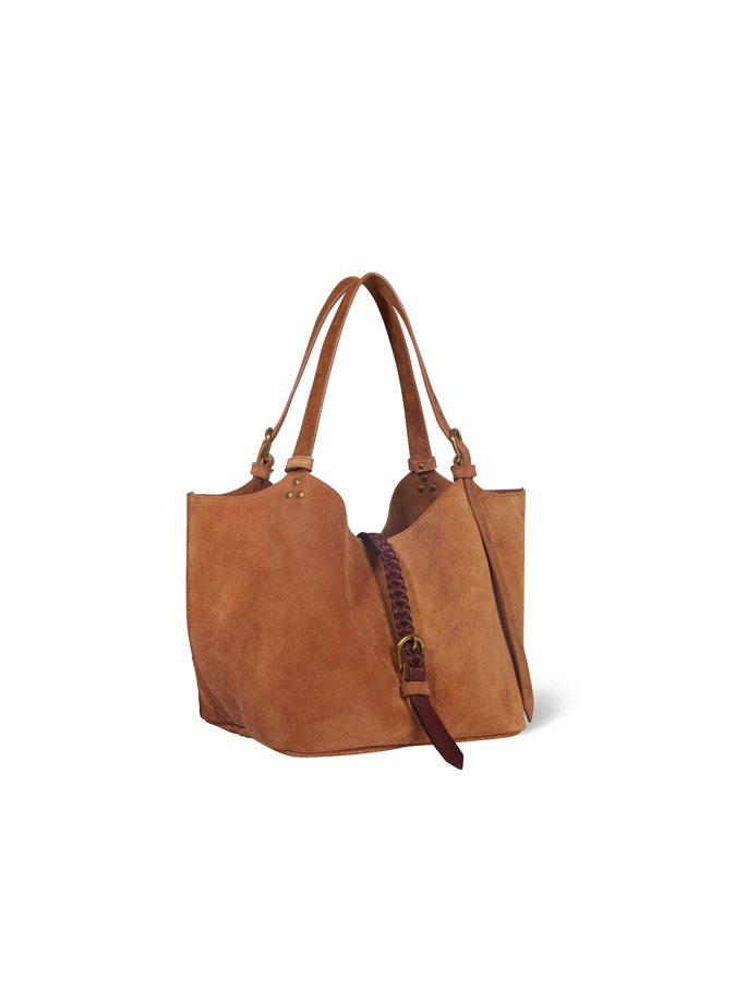 Jerome Dreyfuss - Joseph S Split Suede Taske Caramel