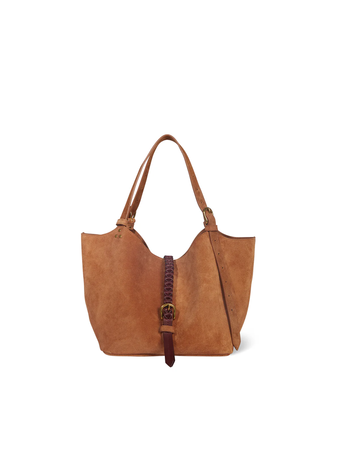 Jerome Dreyfuss - Joseph S Split Suede Taske Caramel