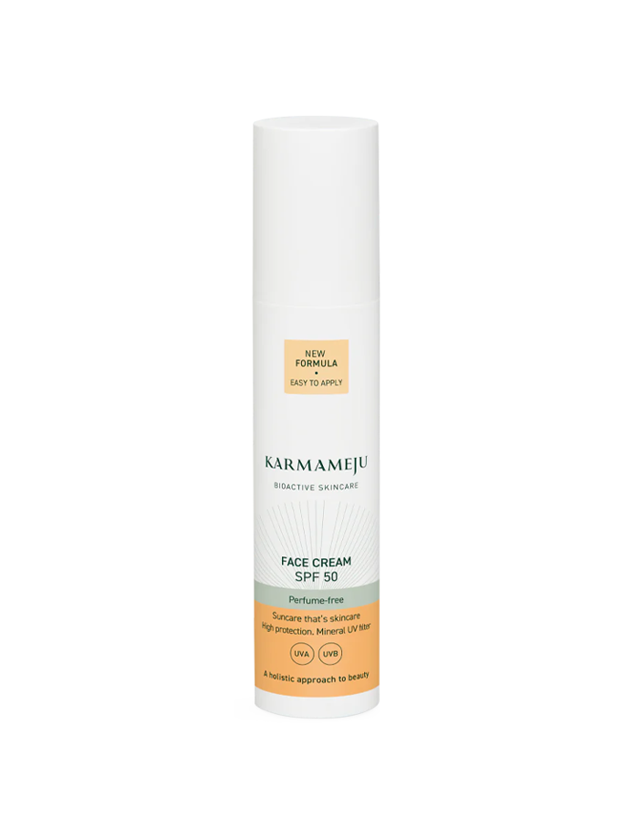 Karmameju - Ansigtscreme, SPF 50, parfumefri 50 ml