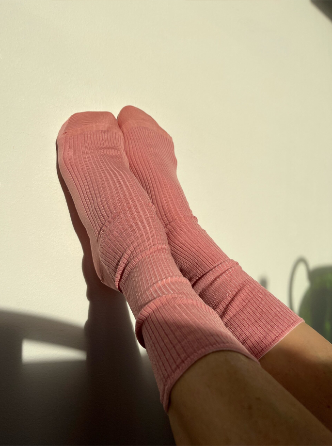 Mrs. Hosiery - Supreme Strømper Old Rose