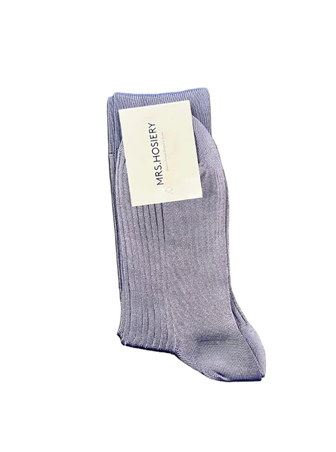 Mrs. Hosiery - Silky Strømper Jeans Blue