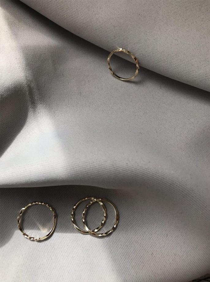 Nordenstam - Snoede sea Solid Guld Ring