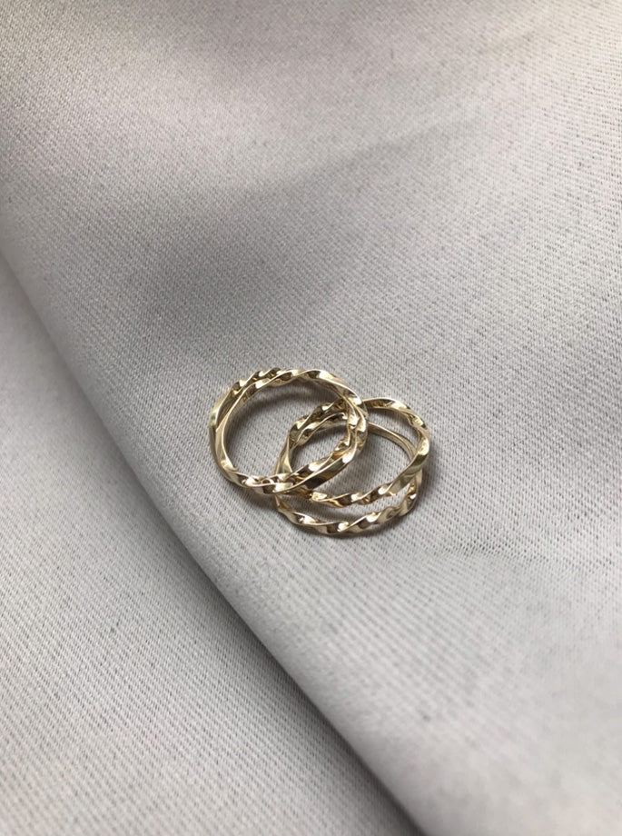 Nordenstam - Snoede sea Solid Guld Ring