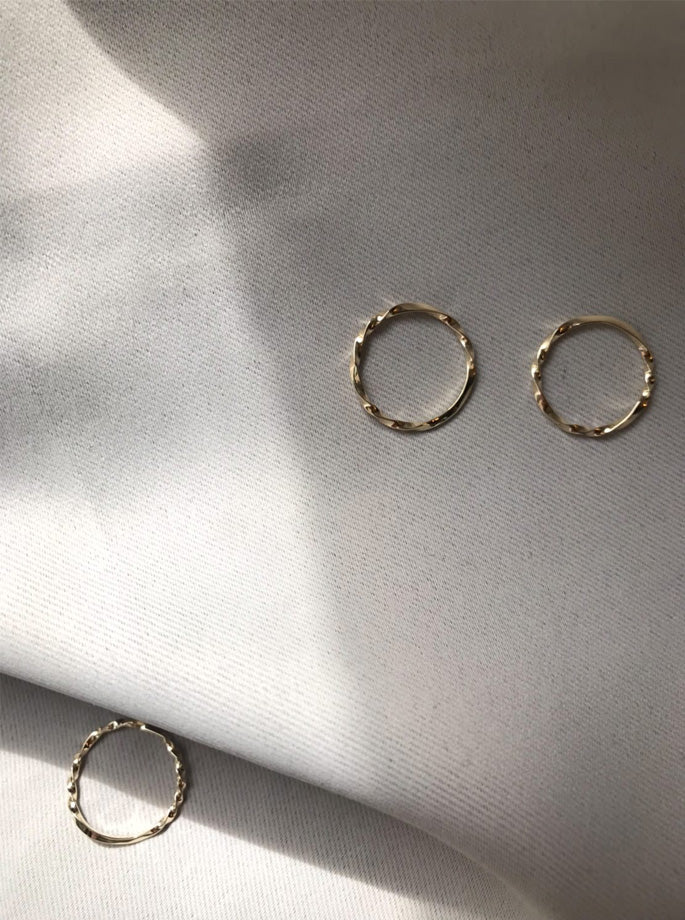 Nordenstam - Snoede sea Solid Guld Ring
