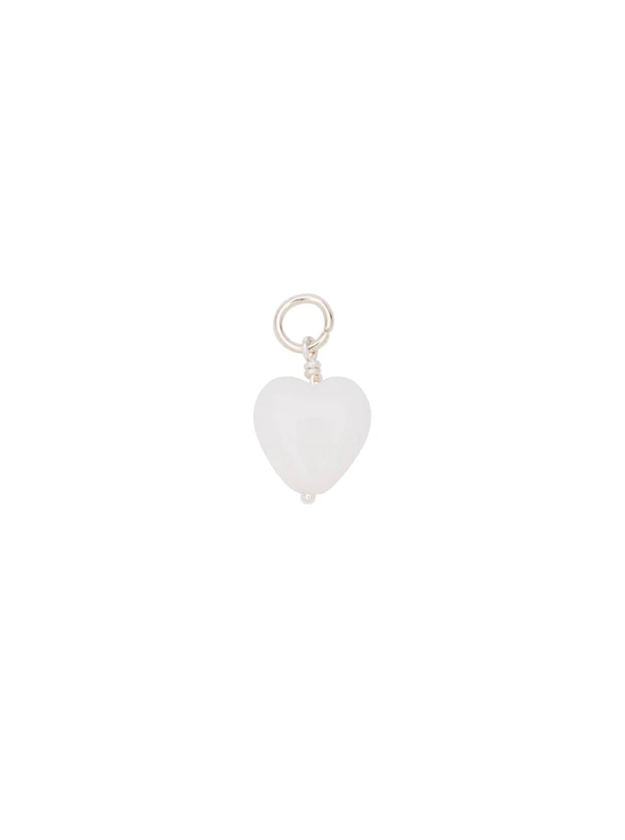 Pico - French Heart Vedhæng Hvid