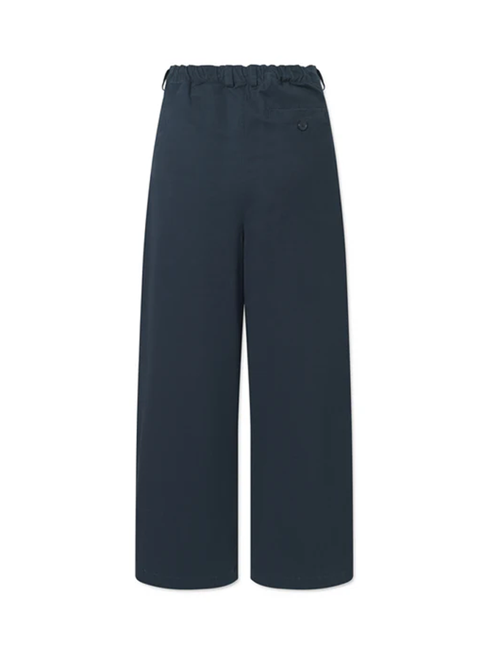 Rue De Tokyo - Prudie Dyed Twill Bukser Dark Navy