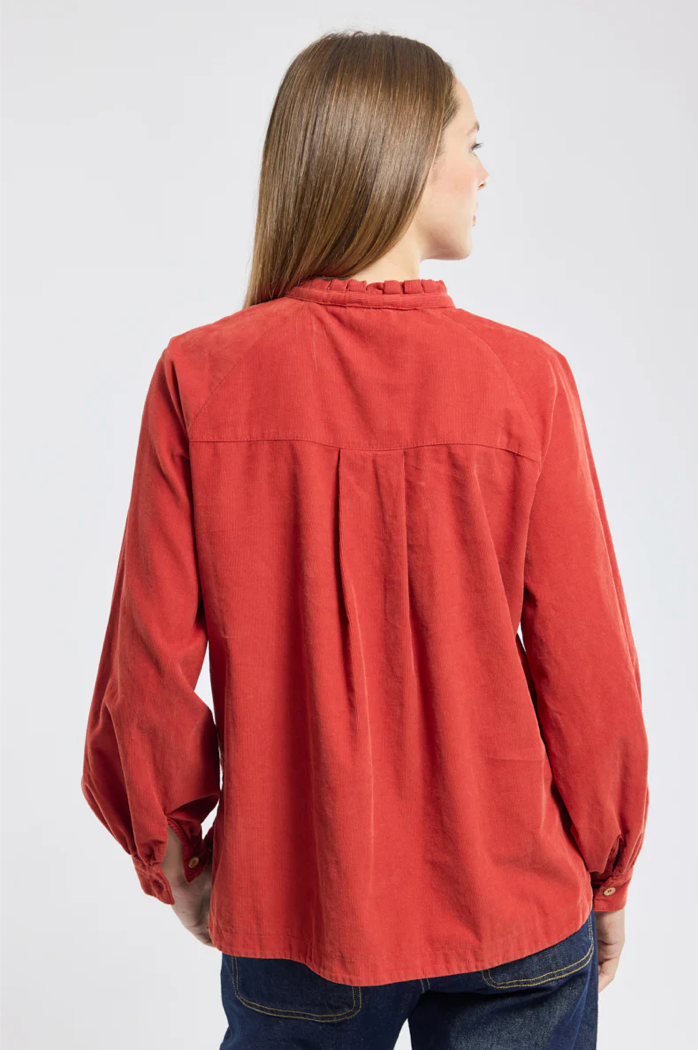 Armor Lux - velour Heritage blouse passanta