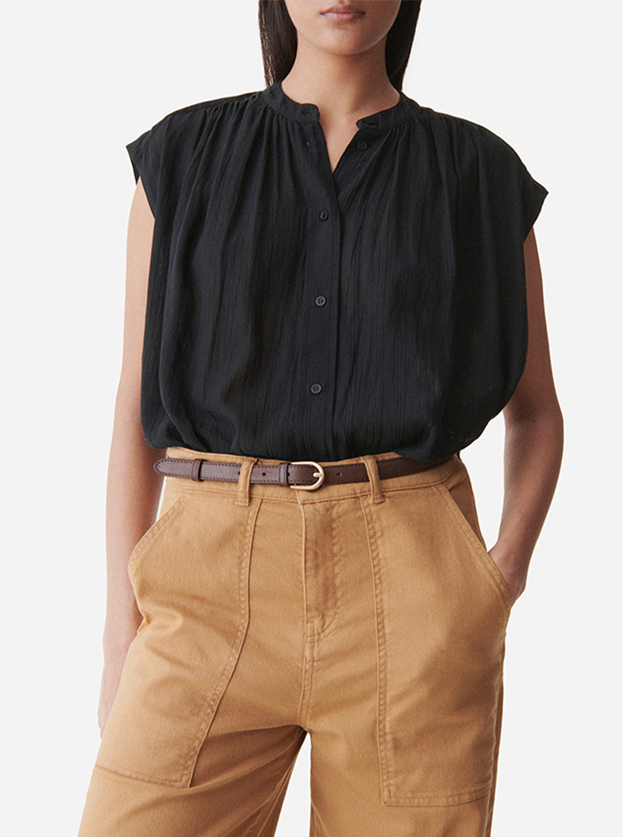 Vanessa Bruno - Clio Bluse Sort