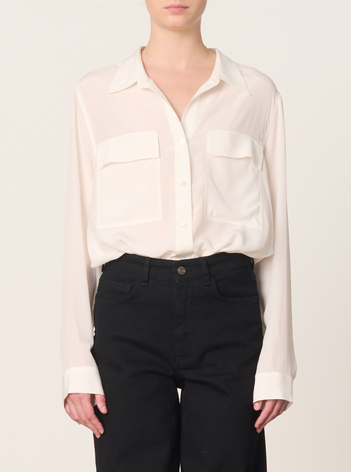 Vanessa Bruno - Demo Bluse Ecru