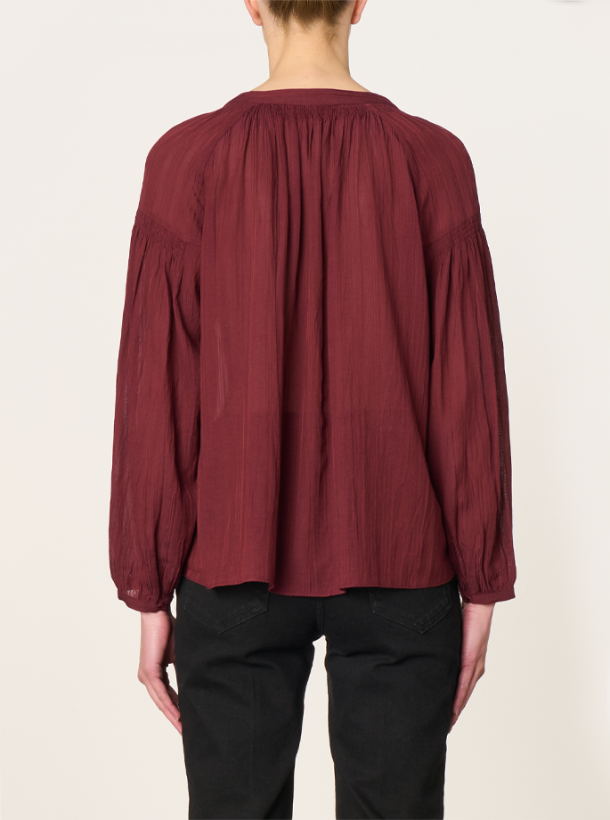 Vanessa Bruno - Nipoa Bluse Bordeaux