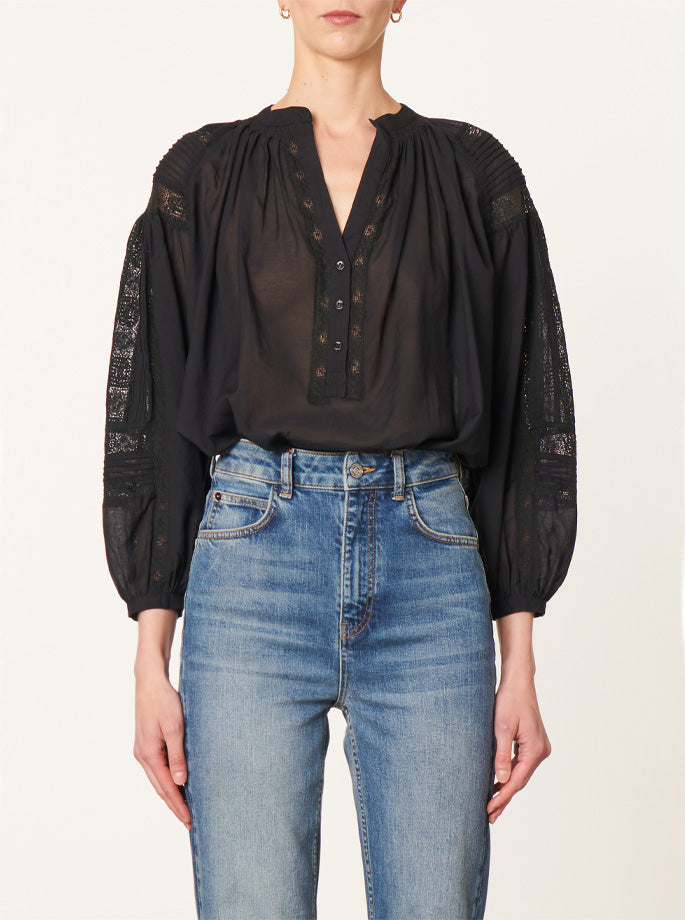 Vanessa Bruno - Nipoa Bluse Noir