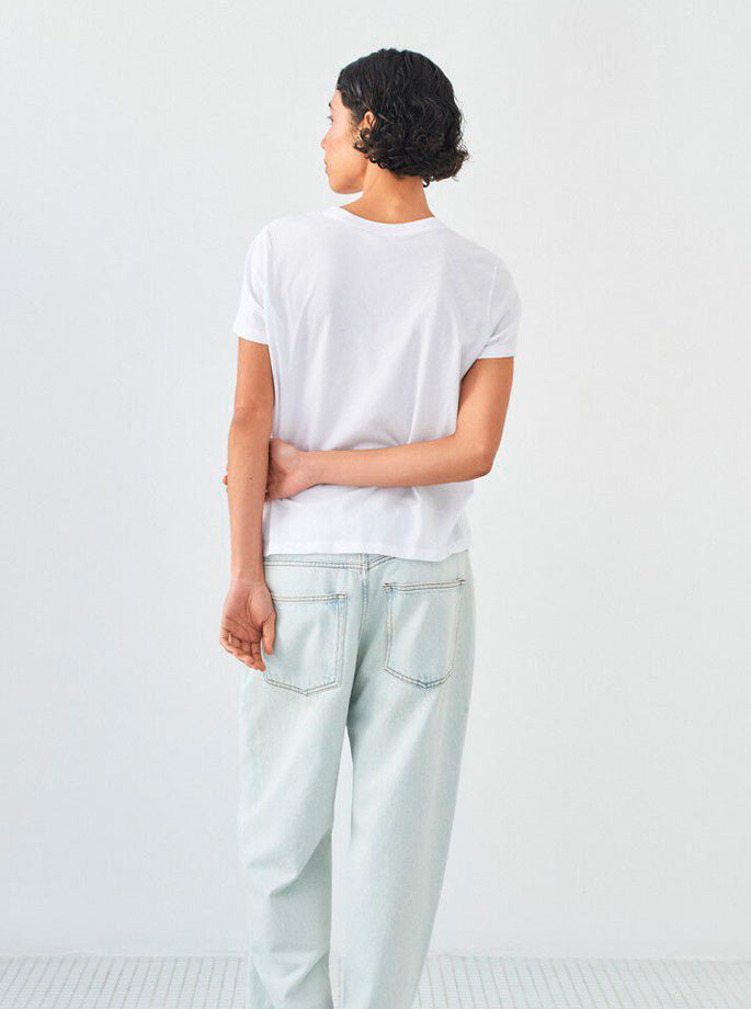 American Vintage - Apoly T-Shirt Hvid