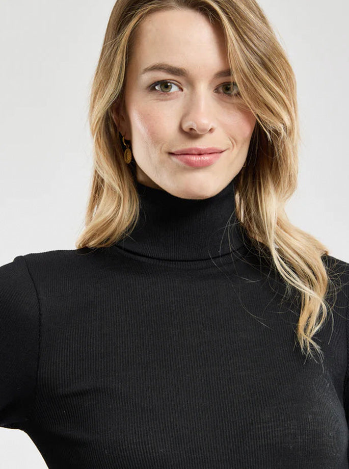 Armor Lux - L/S Turtleneck sort
