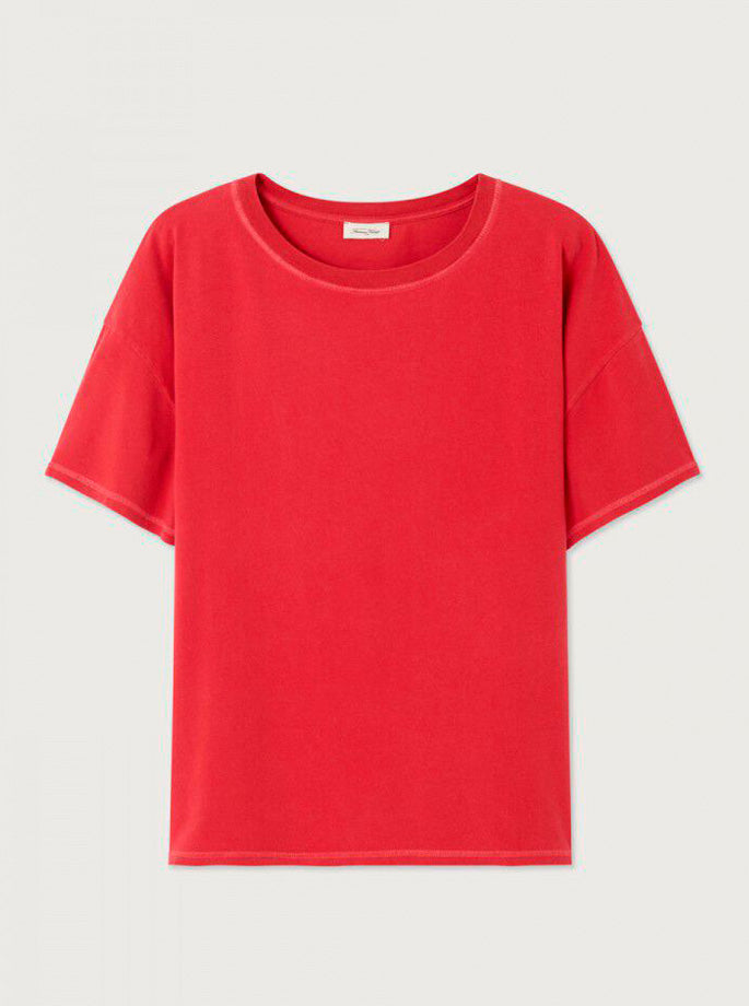 American Vintage - Pymaz Bluse rød Vintage