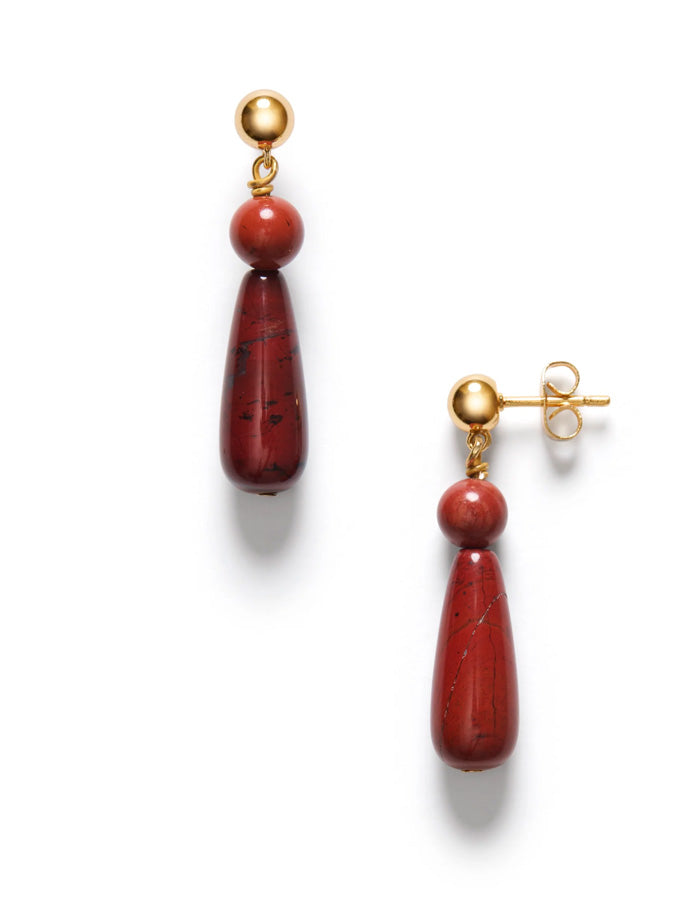 Anni Lu - Hot drops earring red jasper