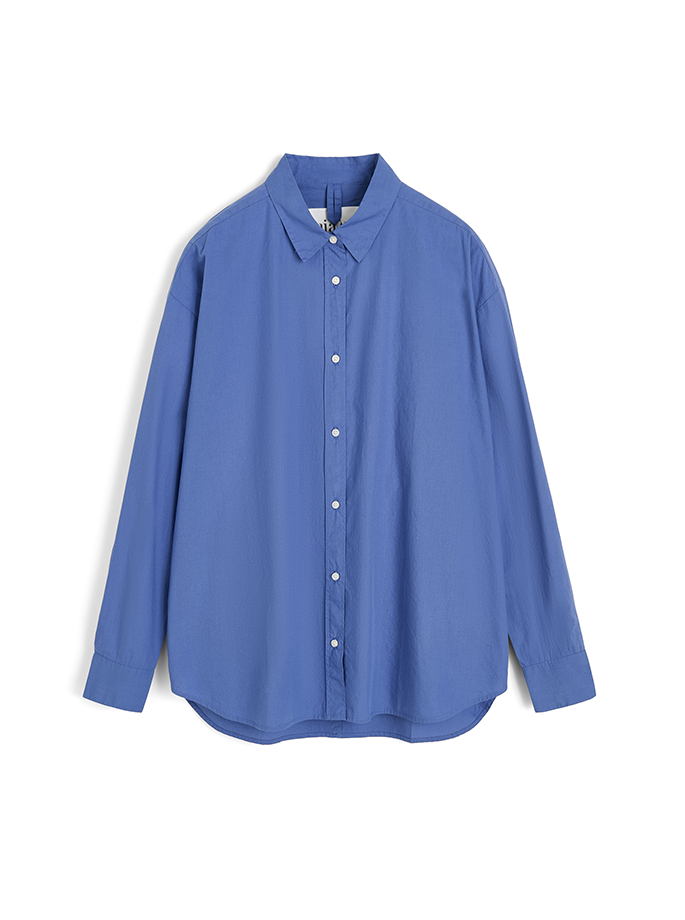 Aiayu - Oversize Skjorte French Blue