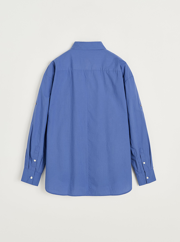 Aiayu - Oversize Skjorte French Blue