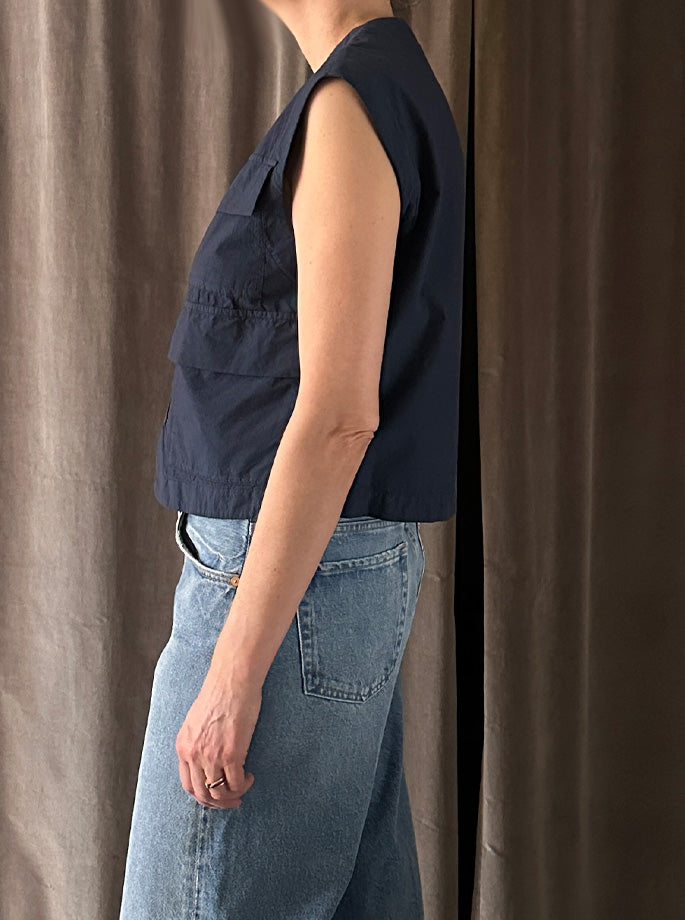 Barena Venezia - Travel26 Vest Navy
