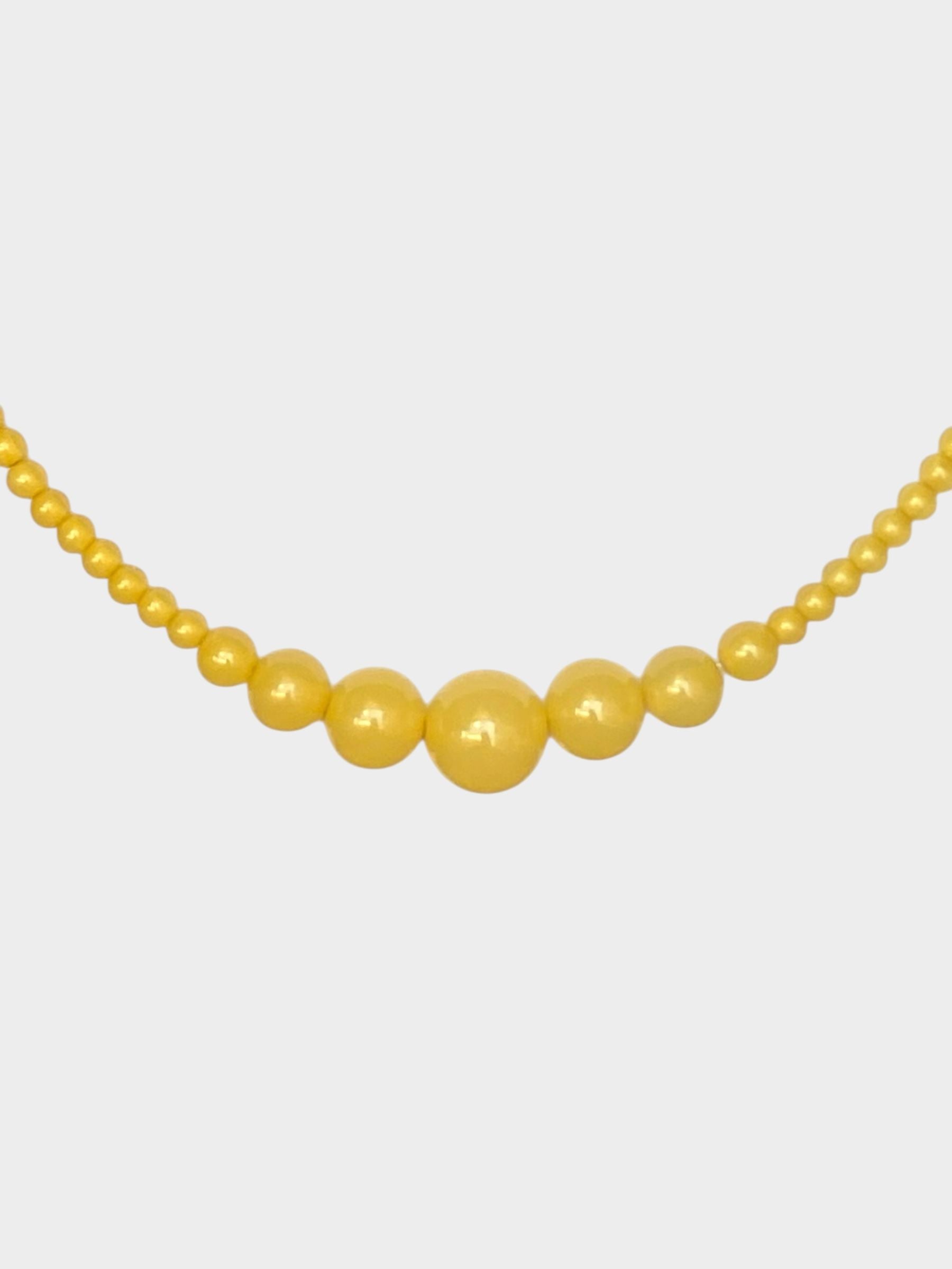Lemonade Necklace No3 - curry
