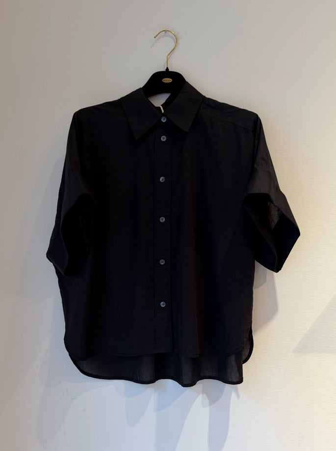 Closed - Turn-up Skjorte Sort