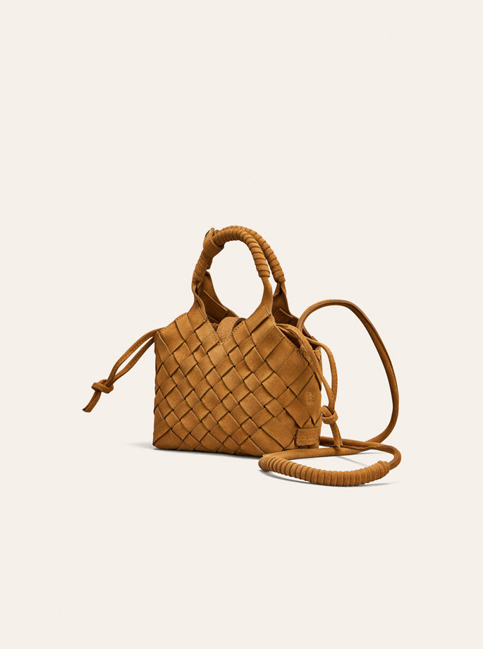 Calajade - Misu Mini Taske camel ruskind