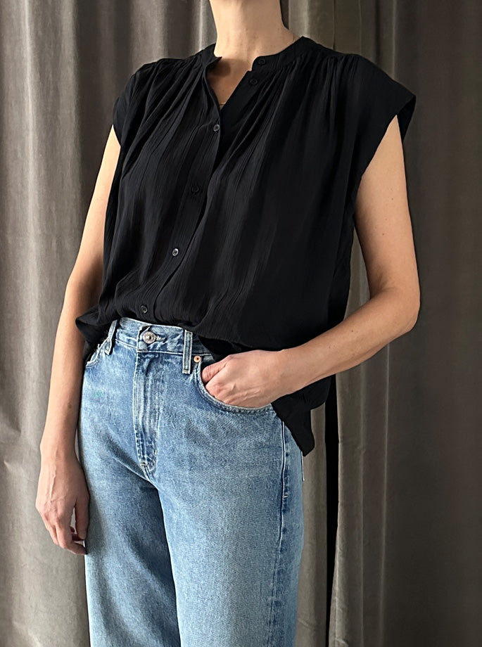 Vanessa Bruno - Clio Bluse Sort