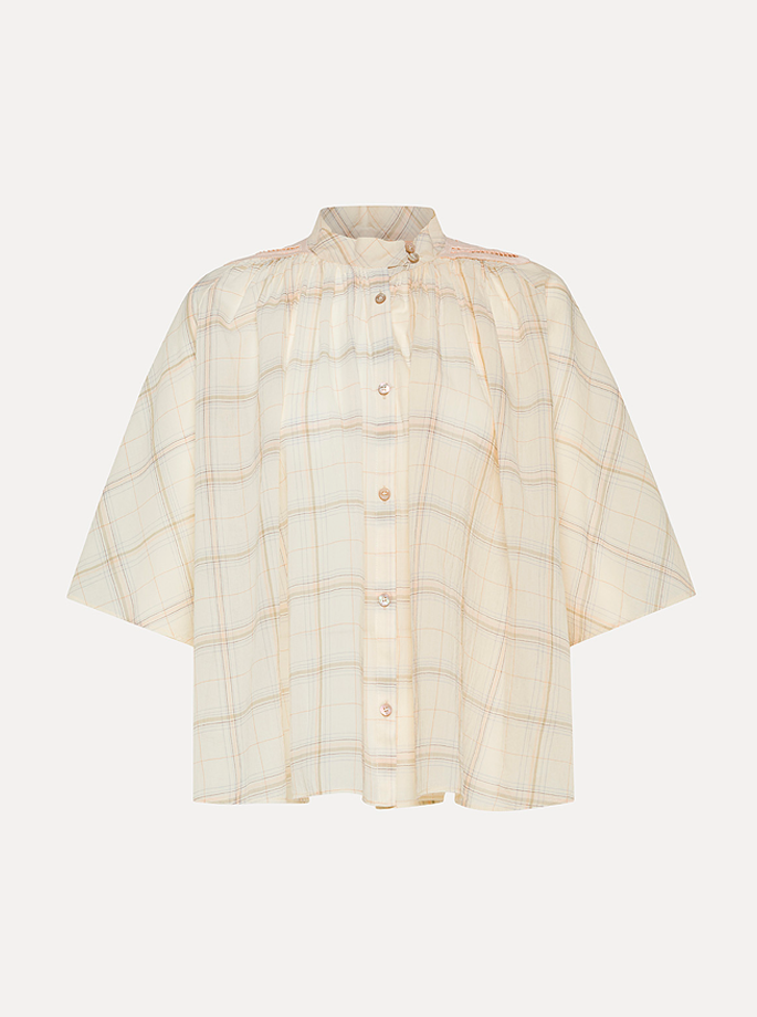 Forte Forte - My Shirt Crepe i tern