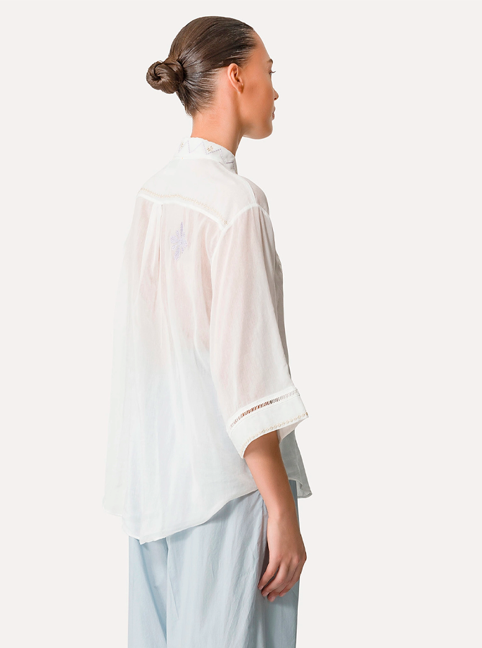Forte Forte - Voile Shirt Bianco