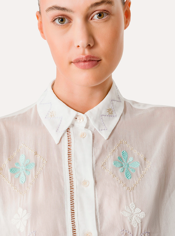 Forte Forte - Voile Shirt Bianco