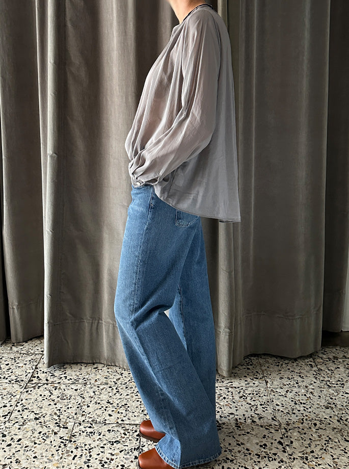 Forte Forte - My Shirt Voile Bohemian Stone