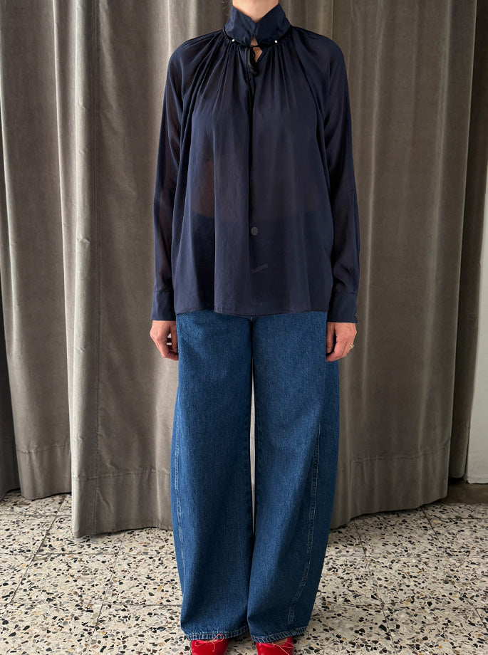 Forte Forte - Voile Bohemian Shirt night