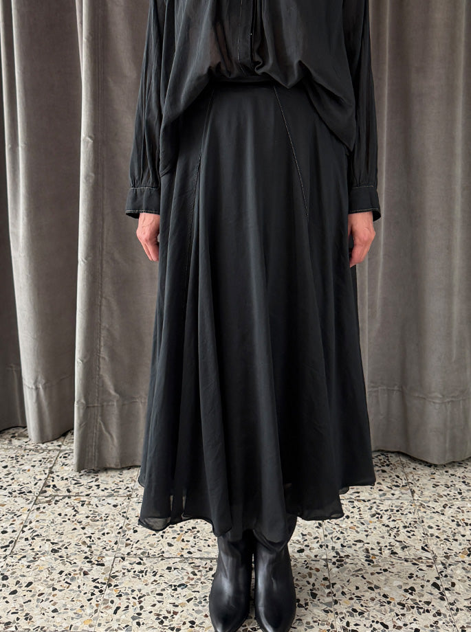 Forte Forte - My Skirt Flared Nero