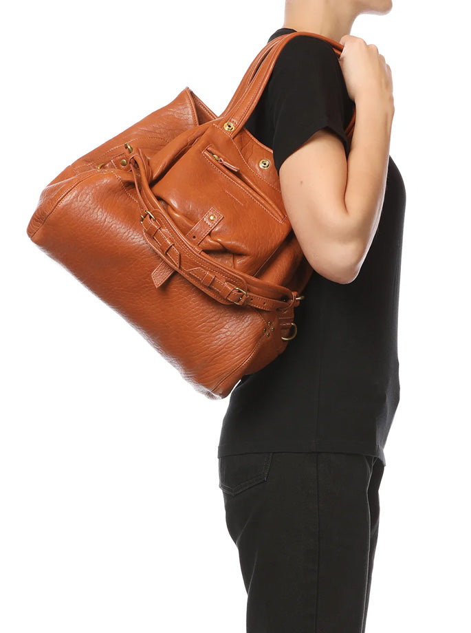 Jerome Dreyfuss - Billy Lammeskinds Taske Cognac