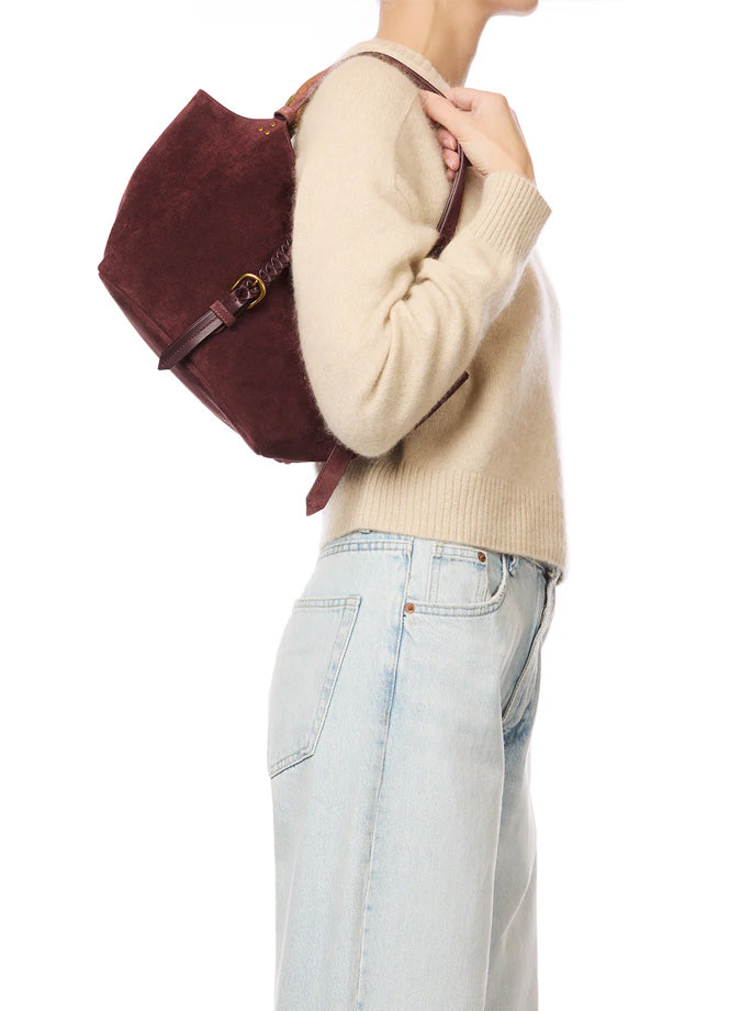 Jerome Dreyfuss - Joseph S Split Suede Taske Brulé