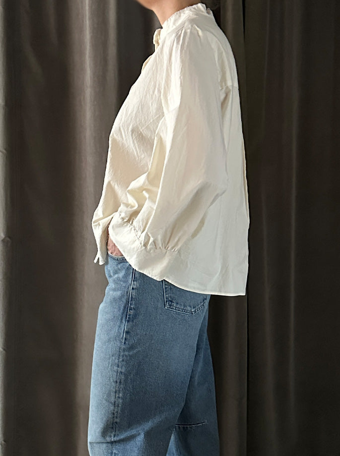 Momoni - Franklin Skjorte Panna - creme